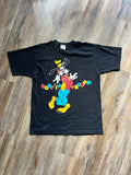 1222 -Black Goofy Goofin' Around Shirt - NT / XL