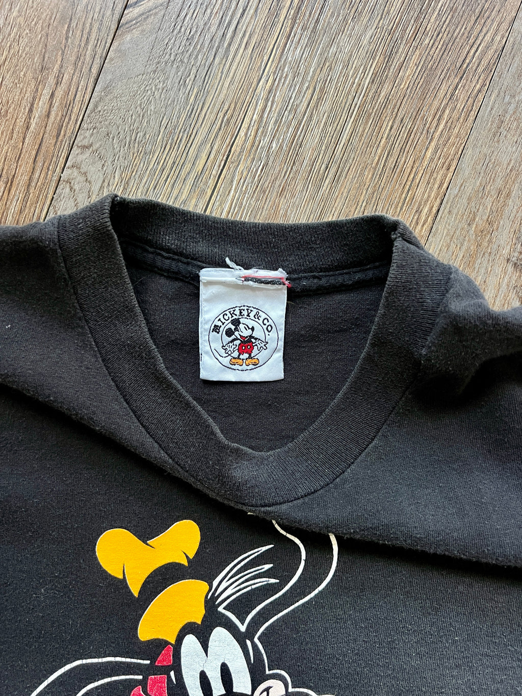 1222 -Black Goofy Goofin' Around Shirt - NT / XL