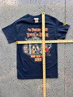 1424 - Navy Twilight Zone Tower of Terror Drop into the Zone Tee - S