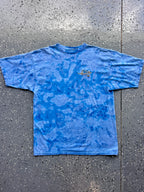 1436 - Blue Tie-Dye Embroidered Aladdin Pocket Tee - NT/XL