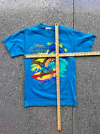 1408 - Blue Typhoon Lagoon Surfing Lagoona Gator Tee - NT/S