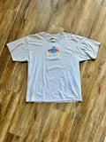 1232 - Grey Embroidered Yacht Club Resort Shirt - XL