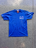 1438 - Blue Blizzard Beach Legendary Runs Sign Tee - M