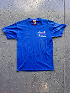 1438 - Blue Blizzard Beach Legendary Runs Sign Tee - M