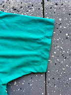 1403 - Teal Single Stitch  Polynesian Resort Tee - L