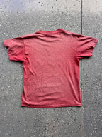 1428 - Burgundy Washed Mickey, Goofy, & Donald Tee - M