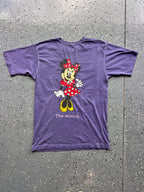 1444 - Purple The Polka Dots, The Shoes, The Bow Minnie Mouse Tee - NT/M
