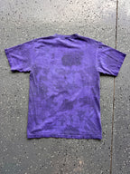 1446 - Purple Polynesian Resort Bird Flowers Tee - NT/M