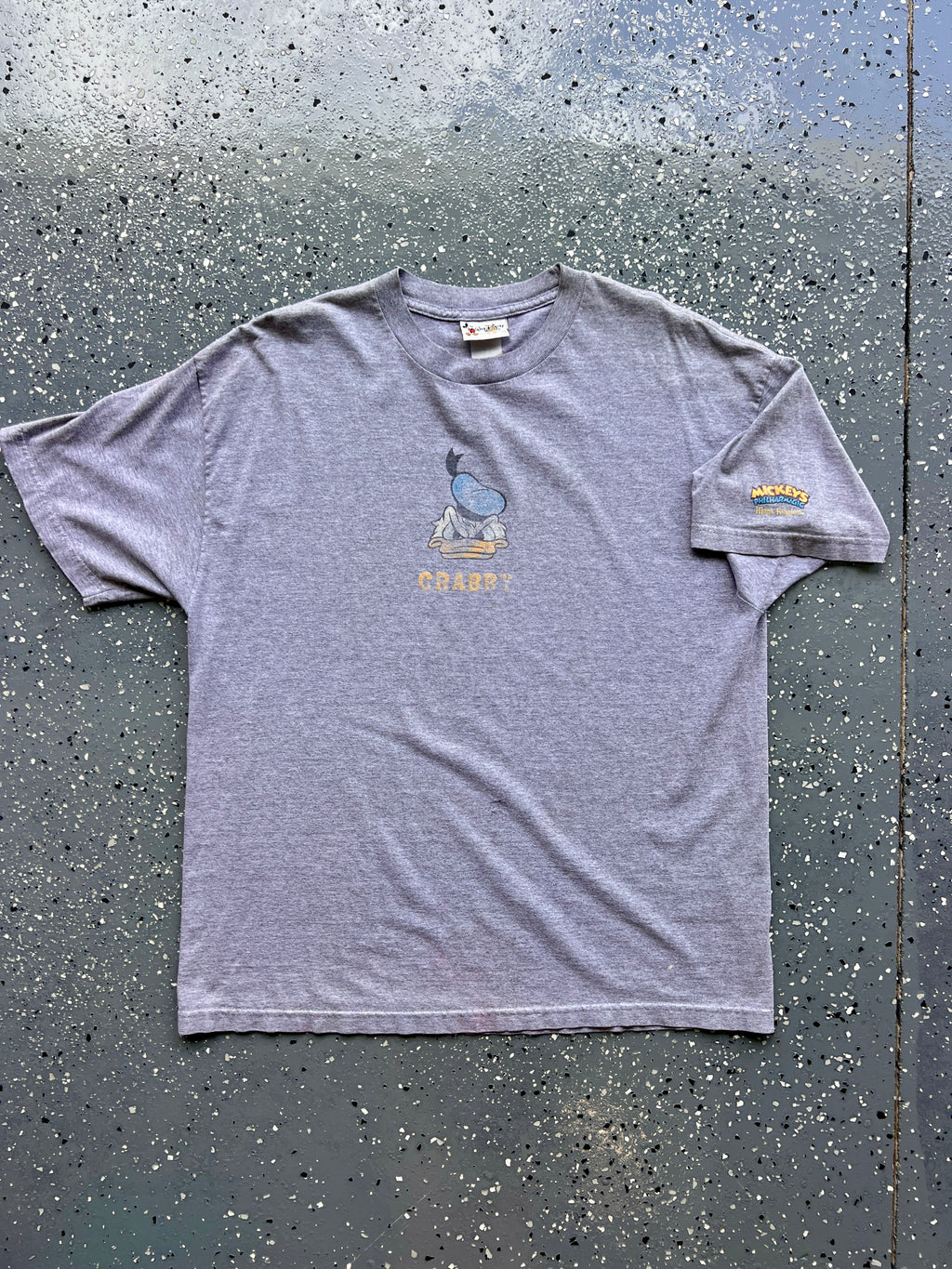 1448 - Heather Grey PhilarMagic Donald Crabby Yet Loveable Tee - NT/XL