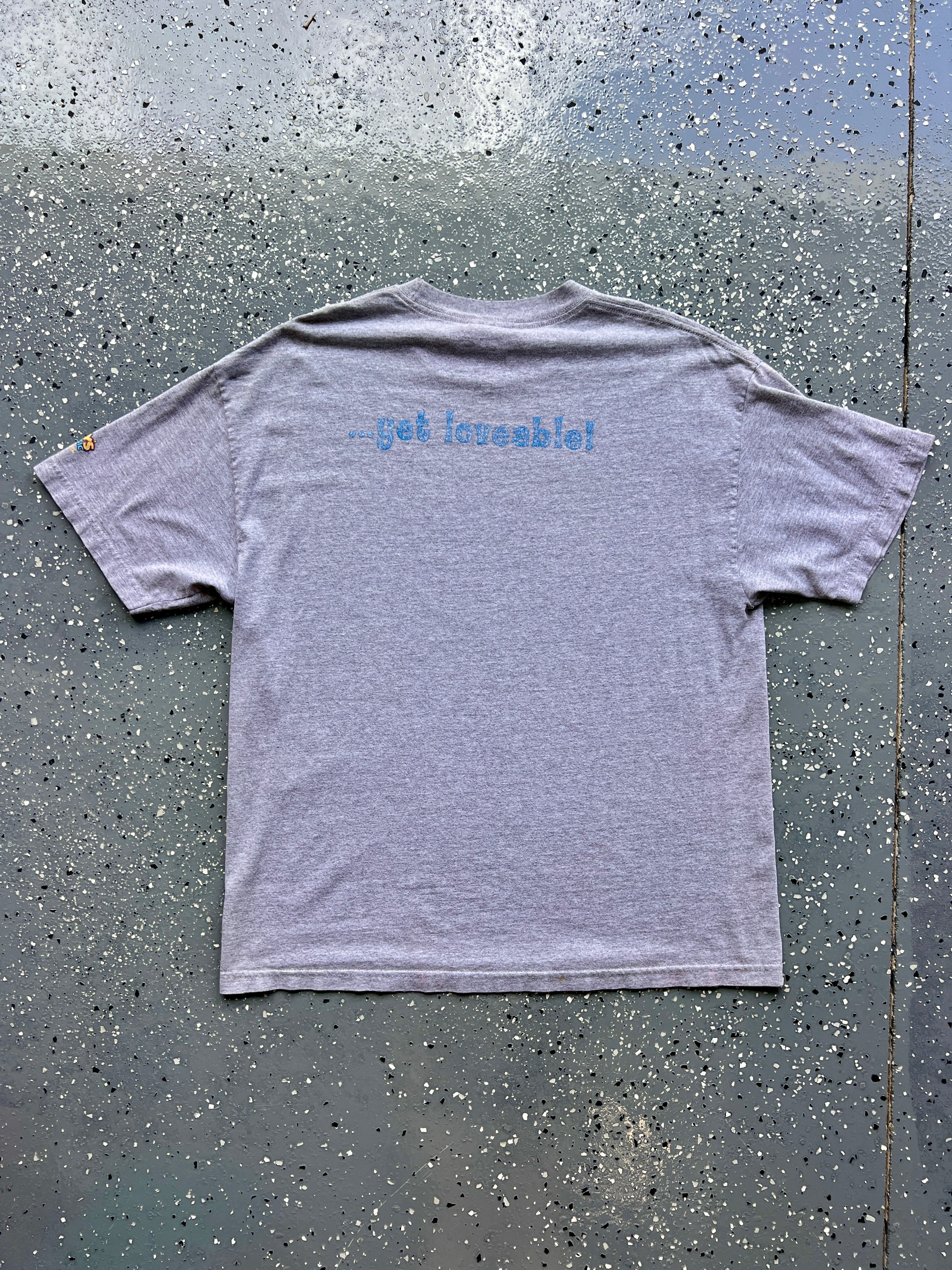 1448 - Heather Grey PhilarMagic Donald Crabby Yet Loveable Tee - NT/XL