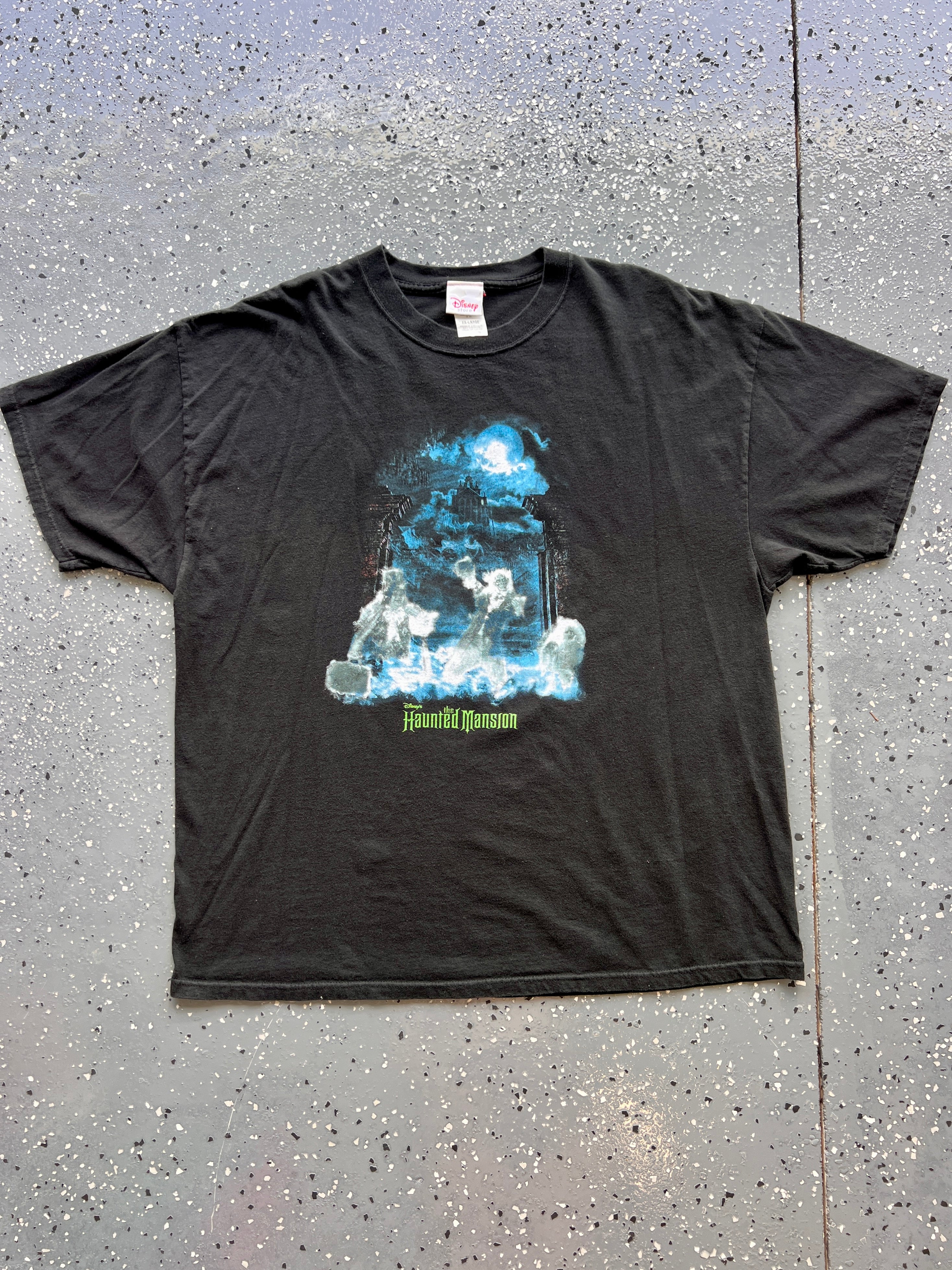 1429 - Black Haunted Mansion Disney Store Tee - 2XL