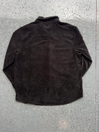 1452 - Black The Disney Store Courdoroy Embroidered Mickey Pocket Button Up - NT/2XL
