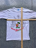 1417 - White Single Stitch EPCOT World Showcase Germany Mickey Tee - M
