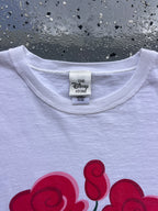 1454 - White Mickey with Bouquet Tee - 2XL