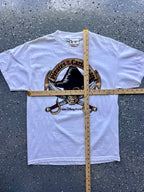 1458 - White Pirates of the Caribbean Tee - M