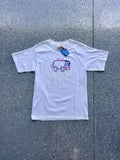 1463 - NWT White, Purple, Pink Disney Store Eeyore Tee - M