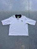 1464 - NWT White Leopard Print Embroidered Minnie Golf Polo - XL