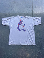 1466 - White Figment Wearing Mickey Poncho Tee - OSFA