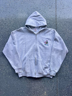 1467 - Heather Grey WDW 20th Anniversary Zip Up Hoodie - XL