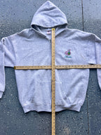 1467 - Heather Grey WDW 20th Anniversary Zip Up Hoodie - XL