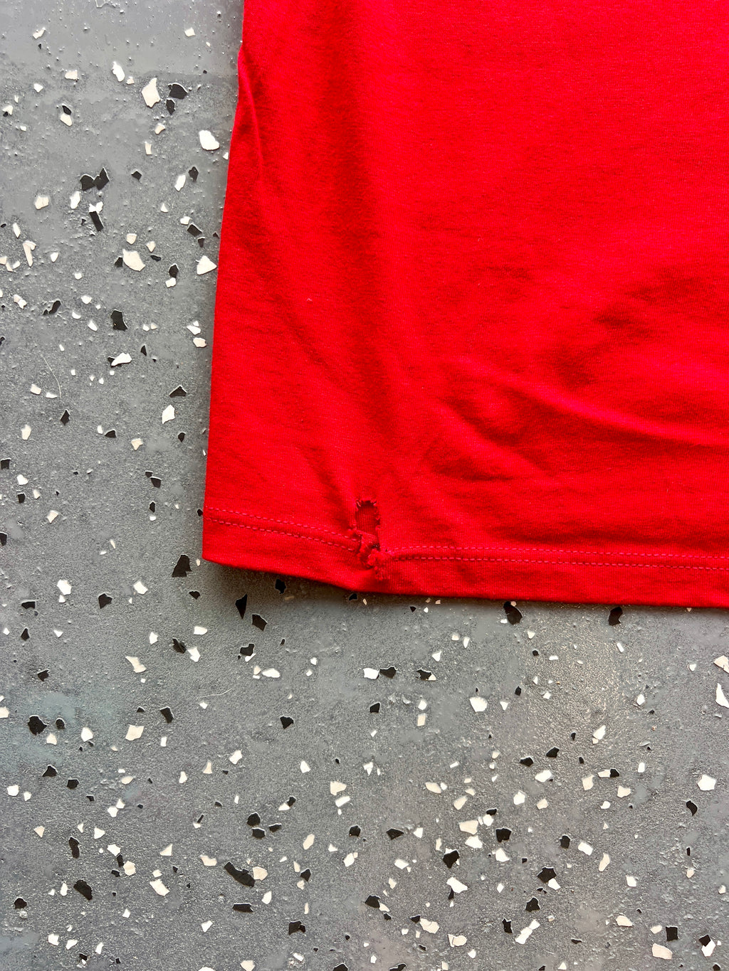 1473 - NWT Red Disney Designs Classic Standing Mickey Tee - OSFA