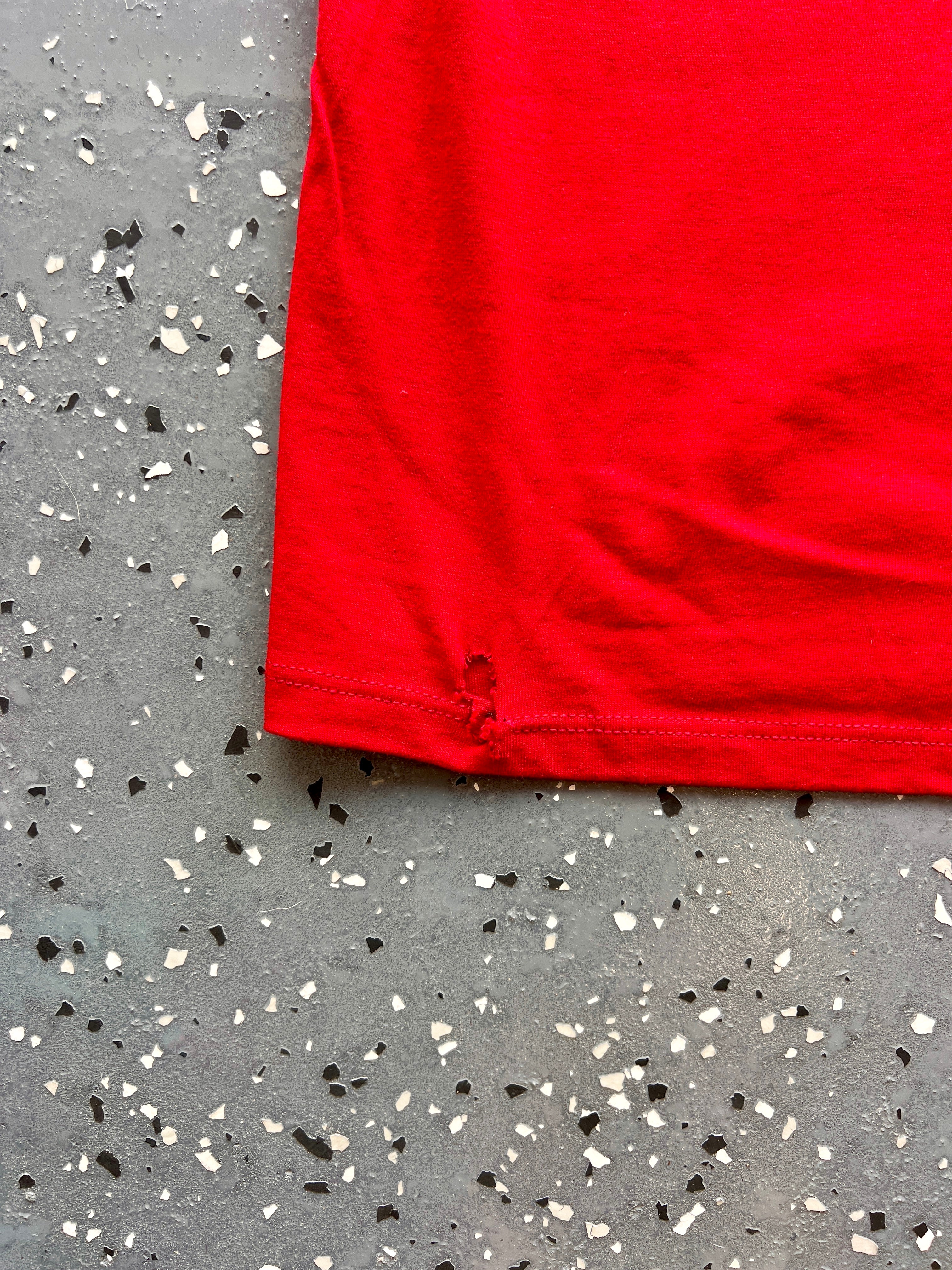 1473 - NWT Red Disney Designs Classic Standing Mickey Tee - OSFA