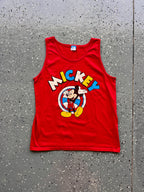 1474 - Red Mickey Lifesaver Tank - L
