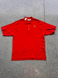 1475 - NWT Red Embroidered Classic Mickey Polo - 2XL