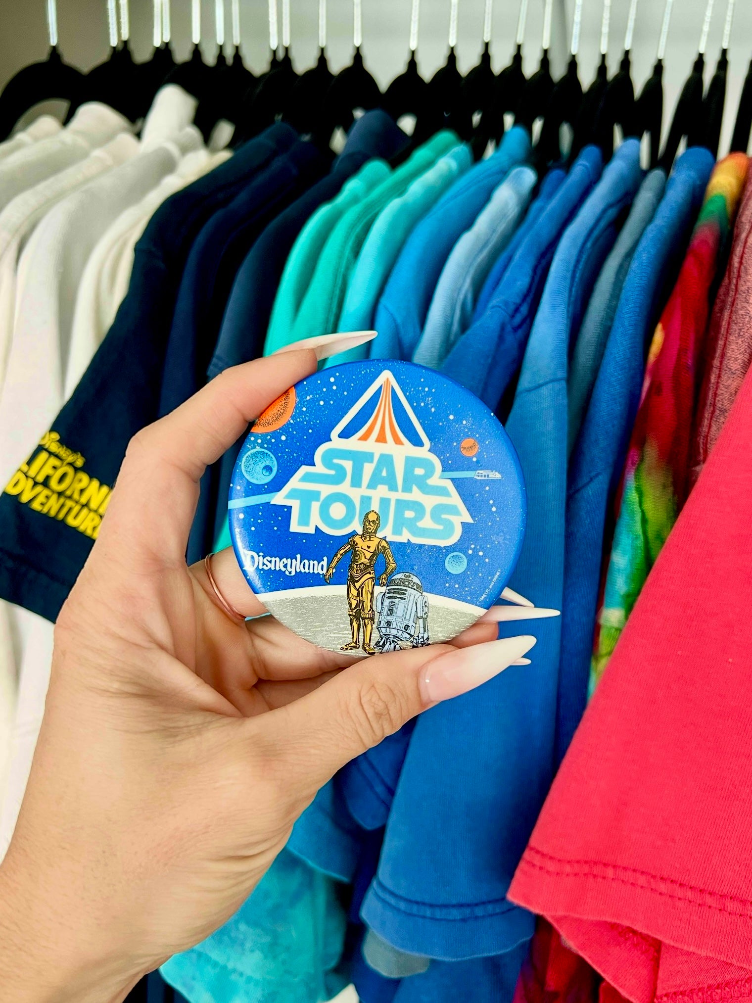 1986 Star Tours Button