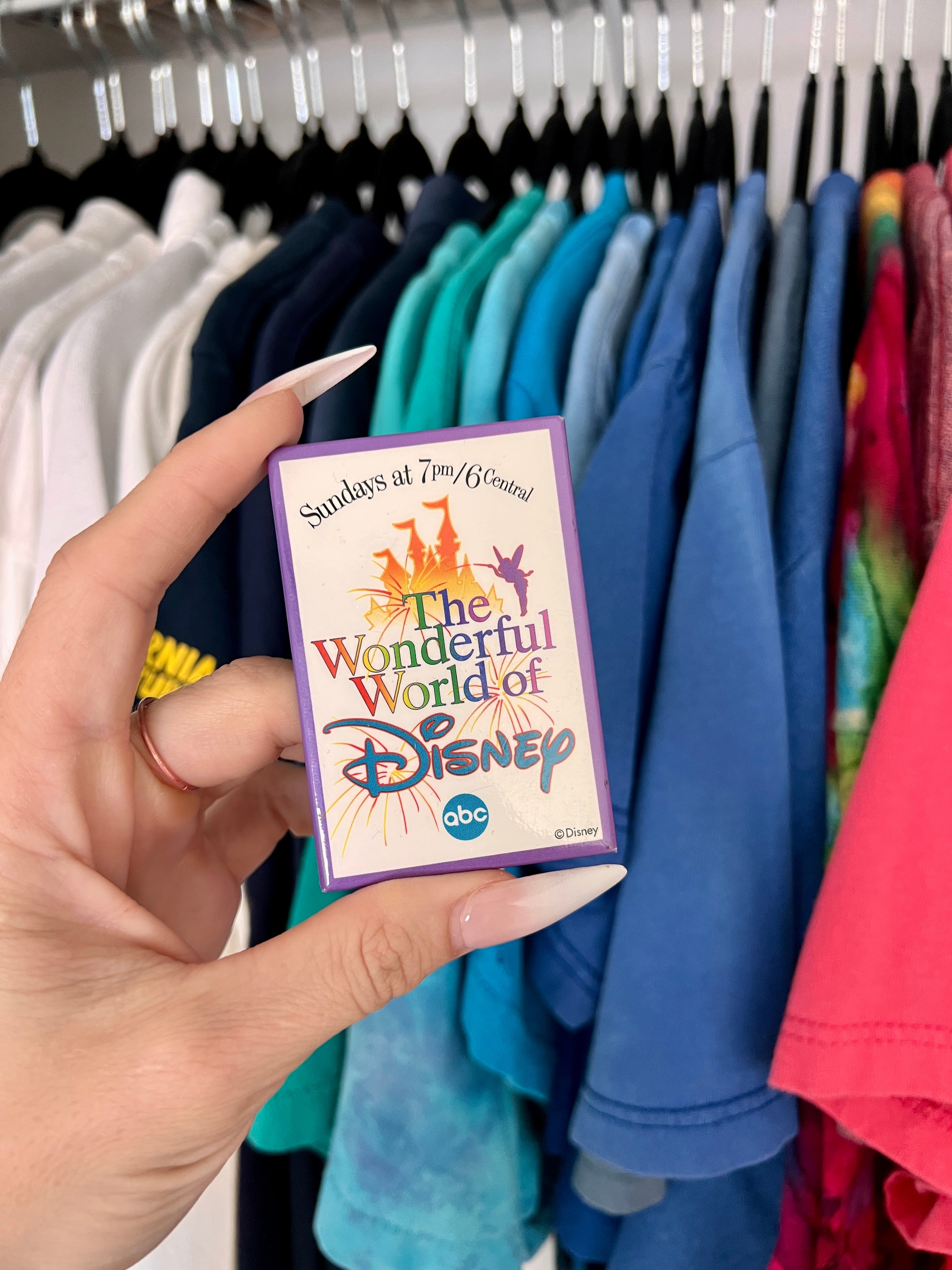 The Wonderful World of Disney Button