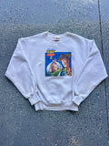 1479 - NWT Navy Embossed Mickey WDW Logo Crewneck - S/M
