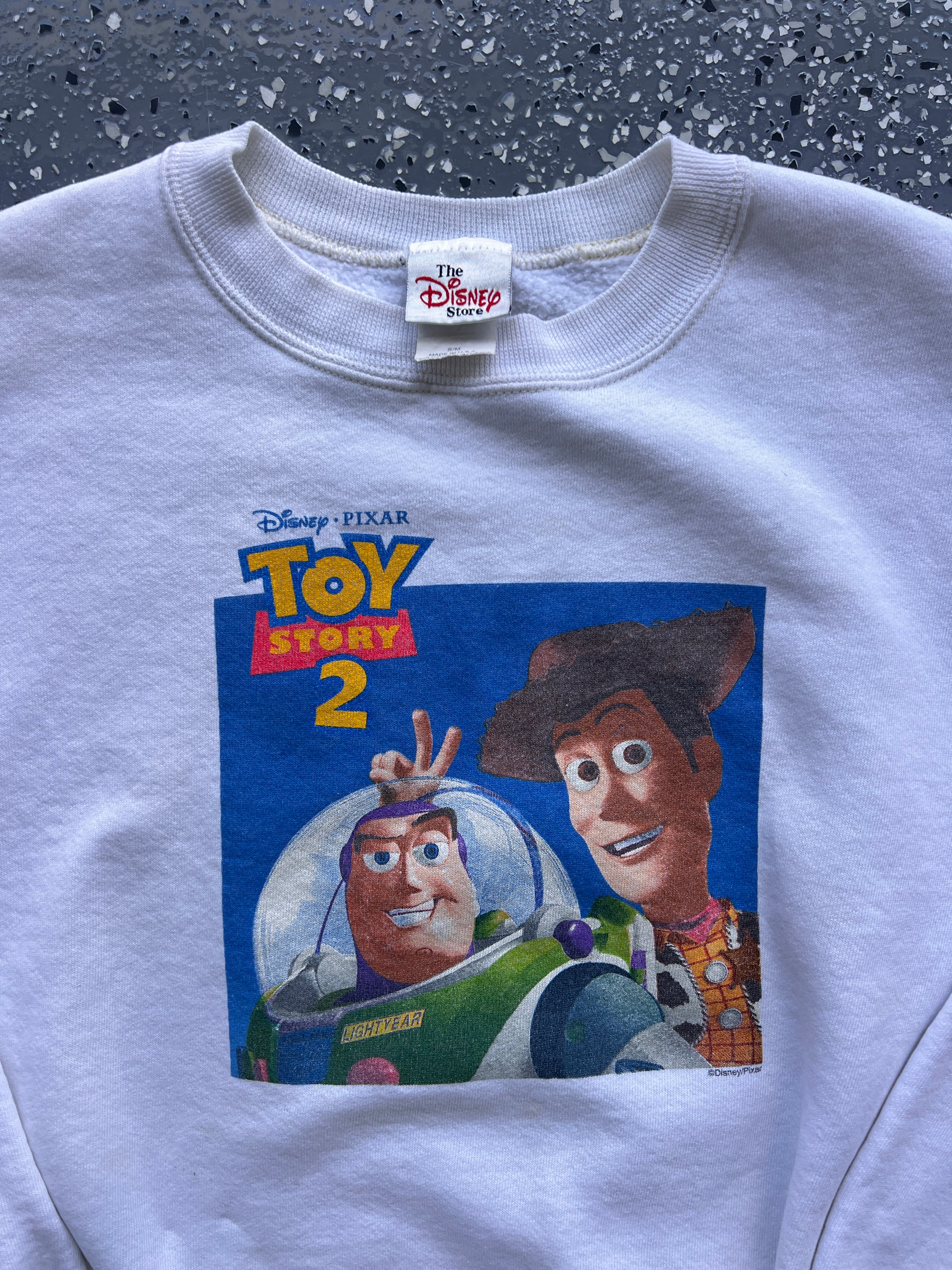 1479 - NWT Navy Embossed Mickey WDW Logo Crewneck - S/M