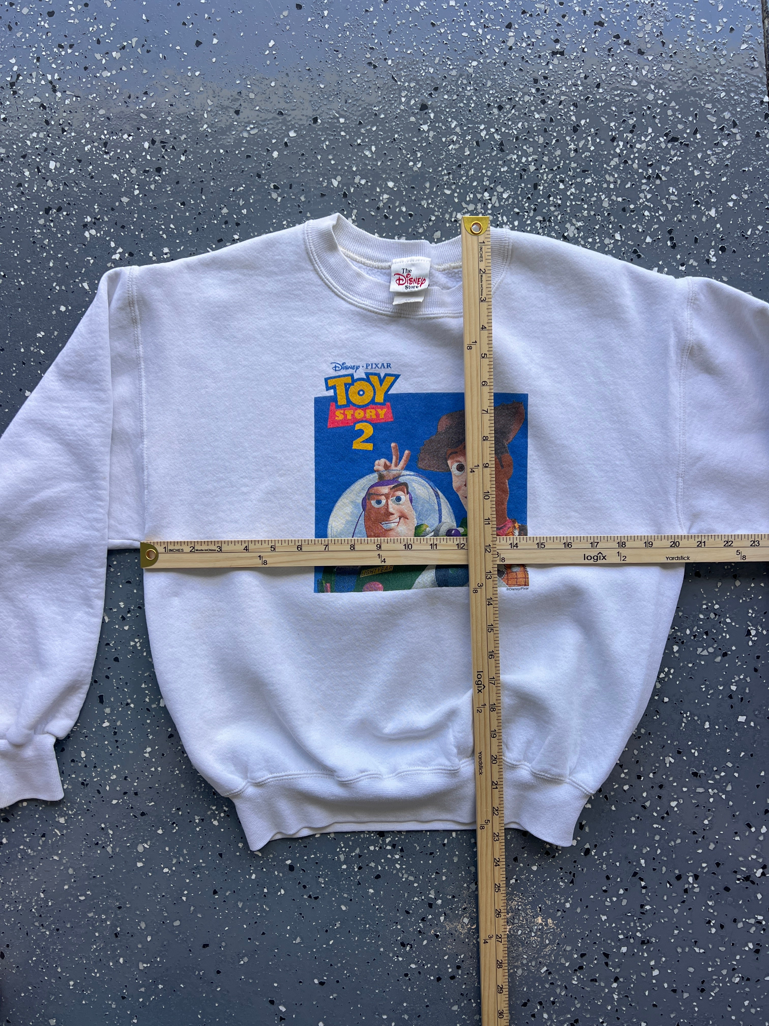 1479 - NWT Navy Embossed Mickey WDW Logo Crewneck - S/M