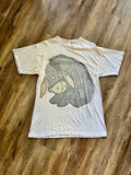 799 -Grey Thrashed Big Eeyore WYM I Am Smiling Tee - XL