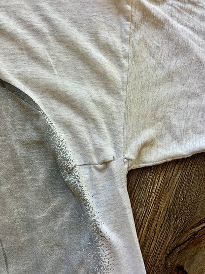 799 -Grey Thrashed Big Eeyore WYM I Am Smiling Tee - XL