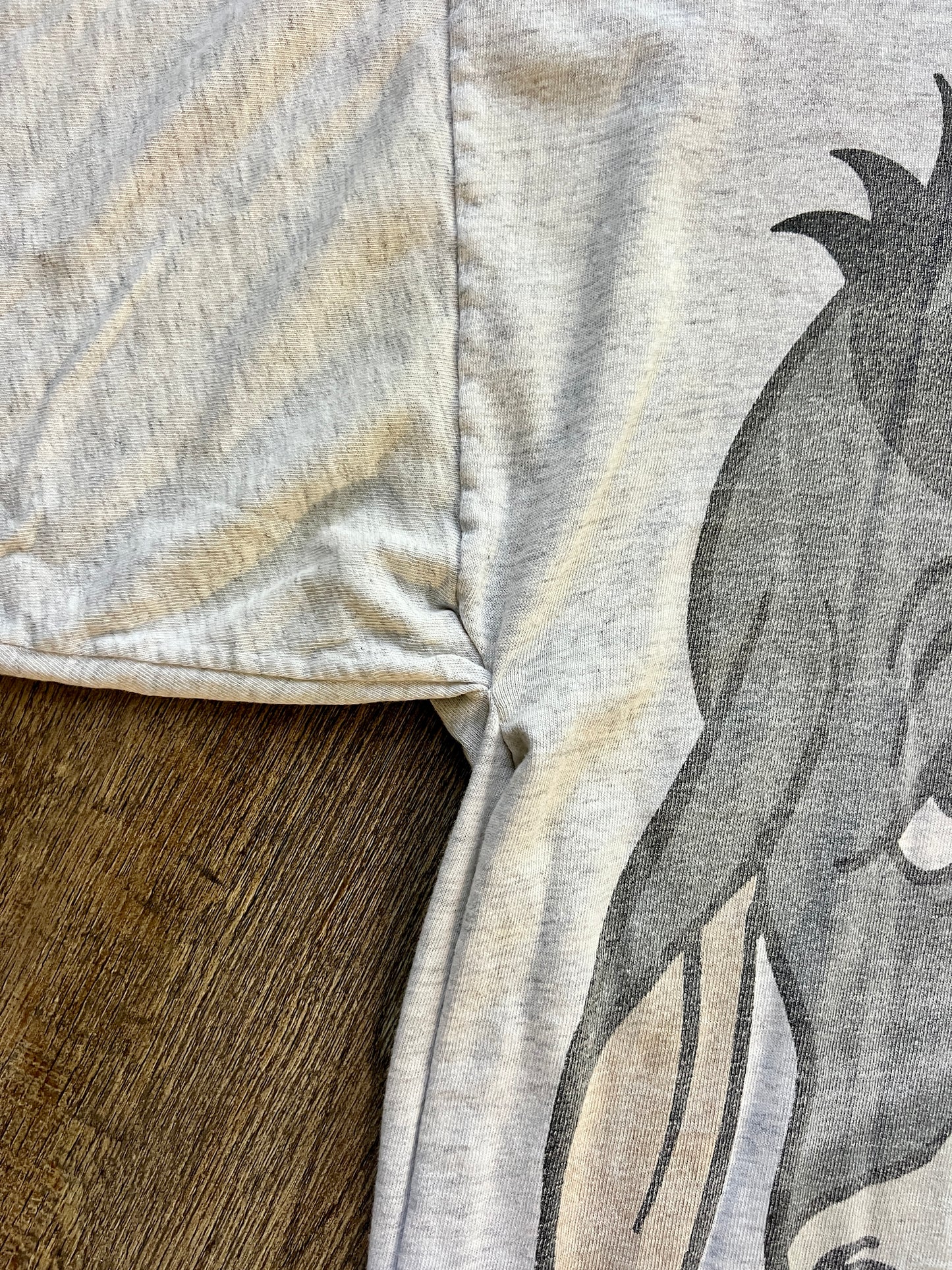 799 -Grey Thrashed Big Eeyore WYM I Am Smiling Tee - XL