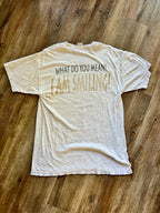 799 -Grey Thrashed Big Eeyore WYM I Am Smiling Tee - XL