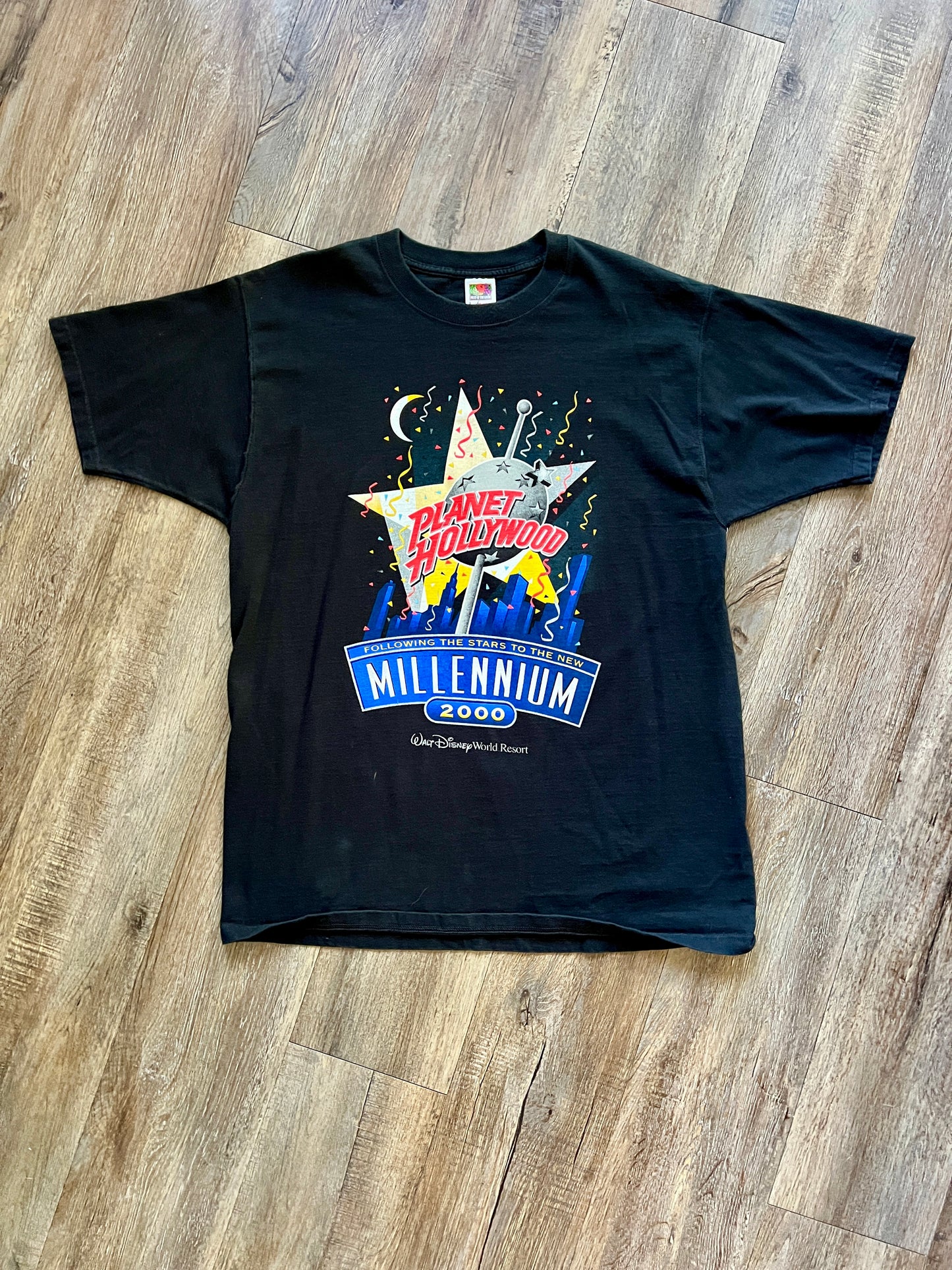 782 -Black Planet Hollywood Millenium WDW Tee - XL