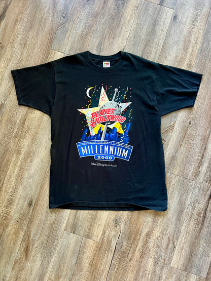 782 -Black Planet Hollywood Millenium WDW Tee - XL