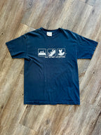 779 -Black Splash Mountain Dry is Not An Option Flume Box Tee - M