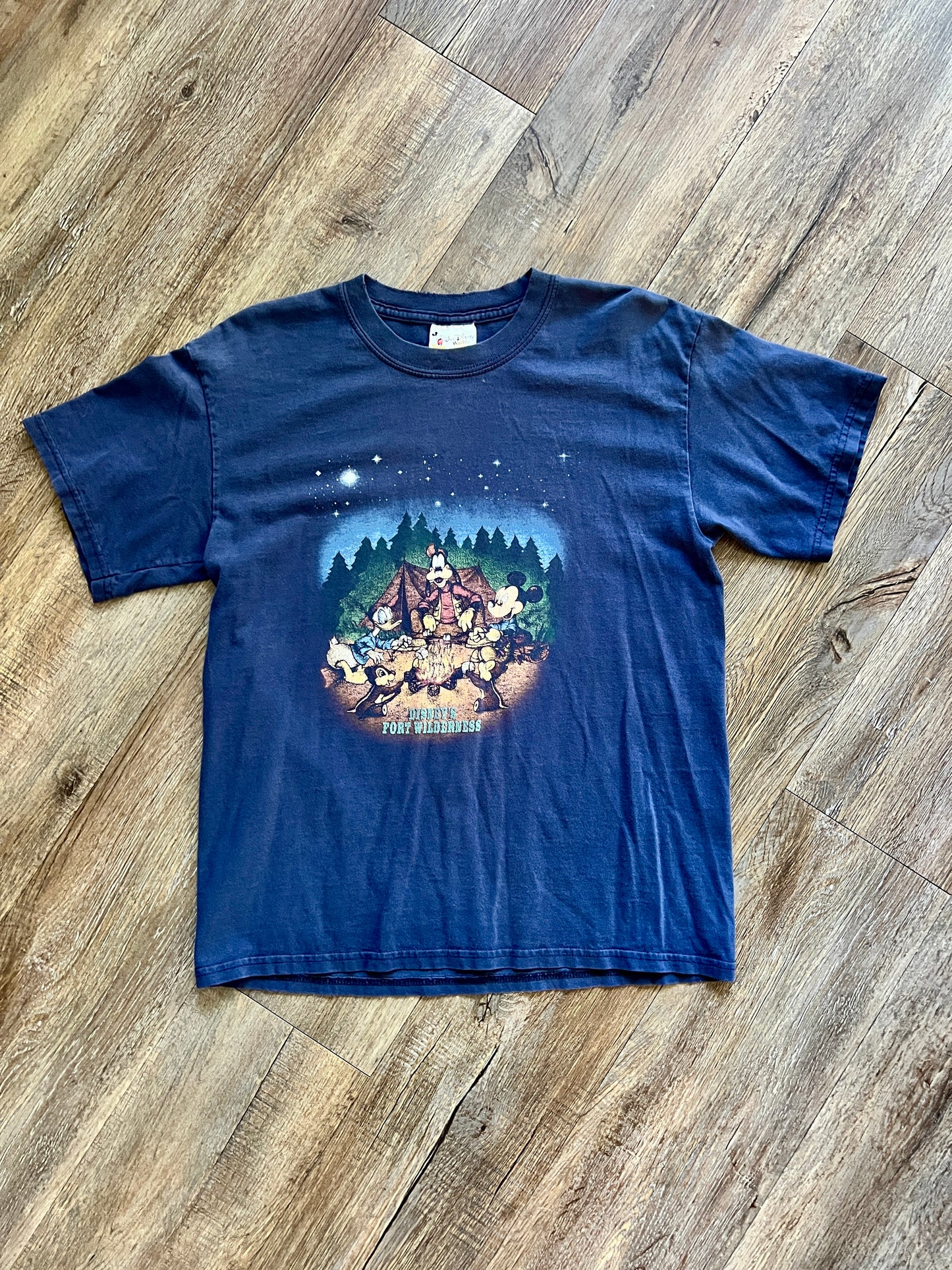 777 -Navy Fort Wilderness Fire Pit Tee - M