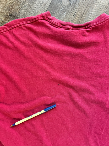 810 -Red Mission Space Launch Box Tee - XL