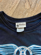 775 -Black & Blue Tie-Dye Rockn' Roller Coaster Aerosmith Tee - M