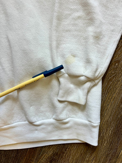 789 -White Red Hearts Minnie Mouse Crewneck - XL