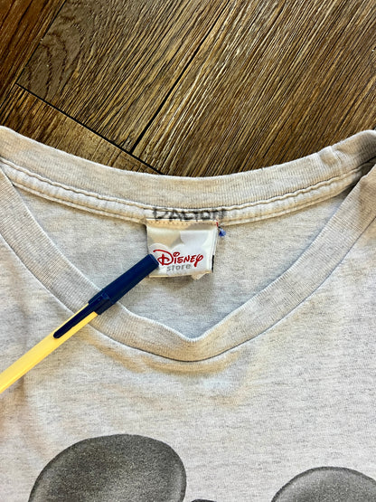 794 -Grey Mickey I Love Cheese Coffee Mug Sleep Shirt - OSFA