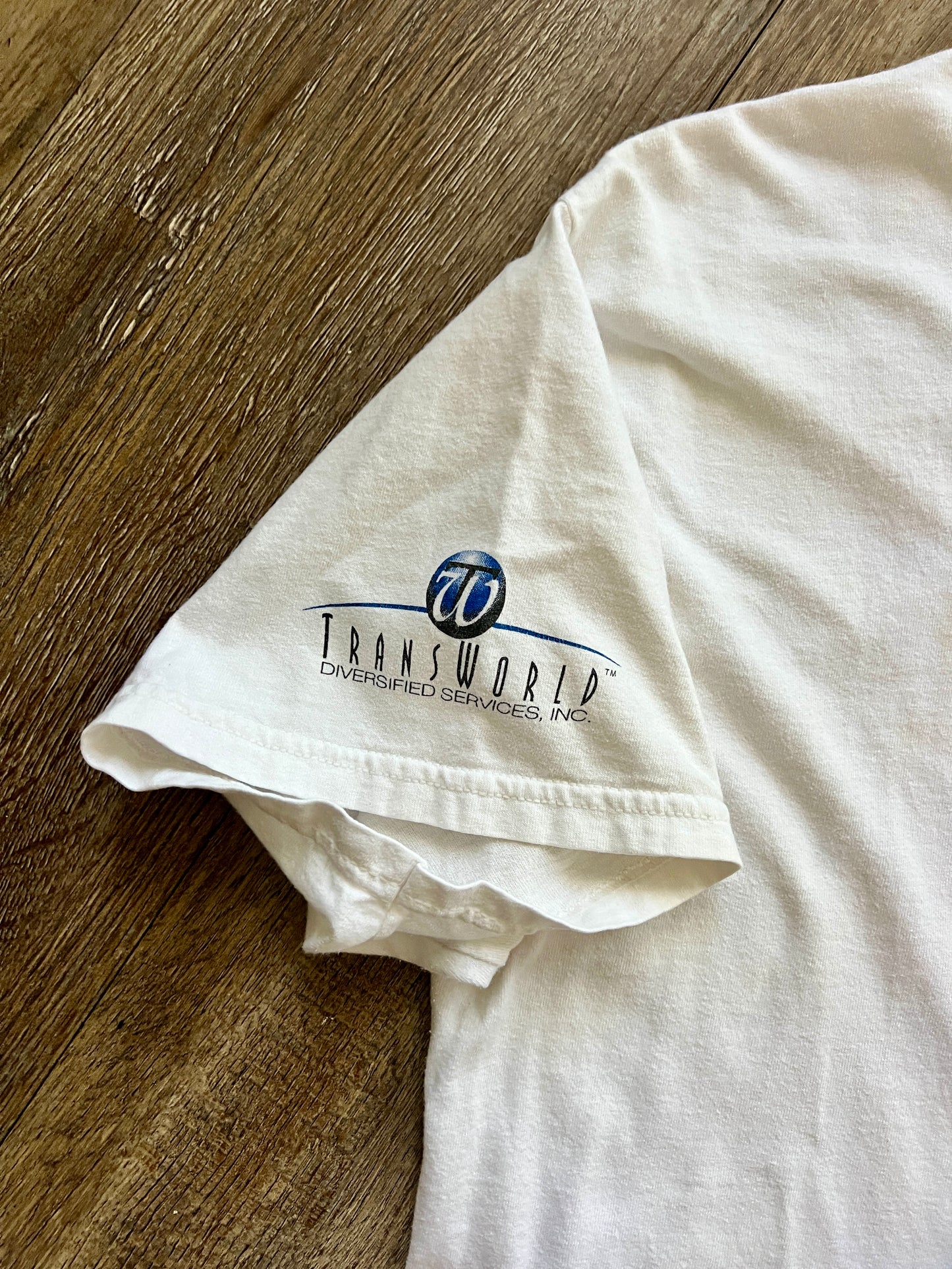 793 -White White WDW Indy Speedway 1999 Tee - 2X