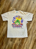 787 -White Not The Mama Dinosaurs Tee - L