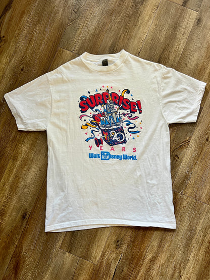 822 -White Surprise! 20 Years of WDW - XL