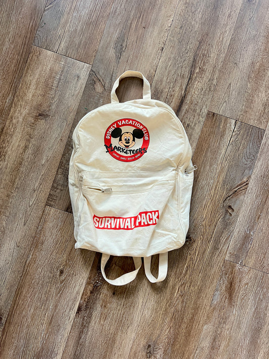 825 -Tan Mickey DVC Survival Pack Backpack