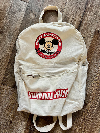 825 -Tan Mickey DVC Survival Pack Backpack
